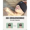 White Noise Sleep Mask With Sleep Headphones for Men Women