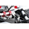 Yoweika Motorcycle Handlebar Riser Motorcycle Handlebar Post CNC Aluminum Handle
