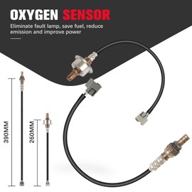 QIJIAUTO 2PCS Upstream Downstream Oxygen Sensors 234-4534 234-9127 226A01KT0A Compatible for Nissan Micra Versa 1.6L 2012-2017, Replace 2344534 2349127 226935AA0AB