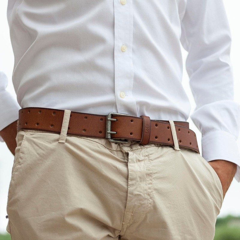 Lois - Men's Leather Belt - Exquisitely Designed Leather Belt