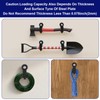 Lemecima 4 Pcs Heavy Duty Magnetic Hook, Magnetic-Tool-Holder, Magnetic Garage