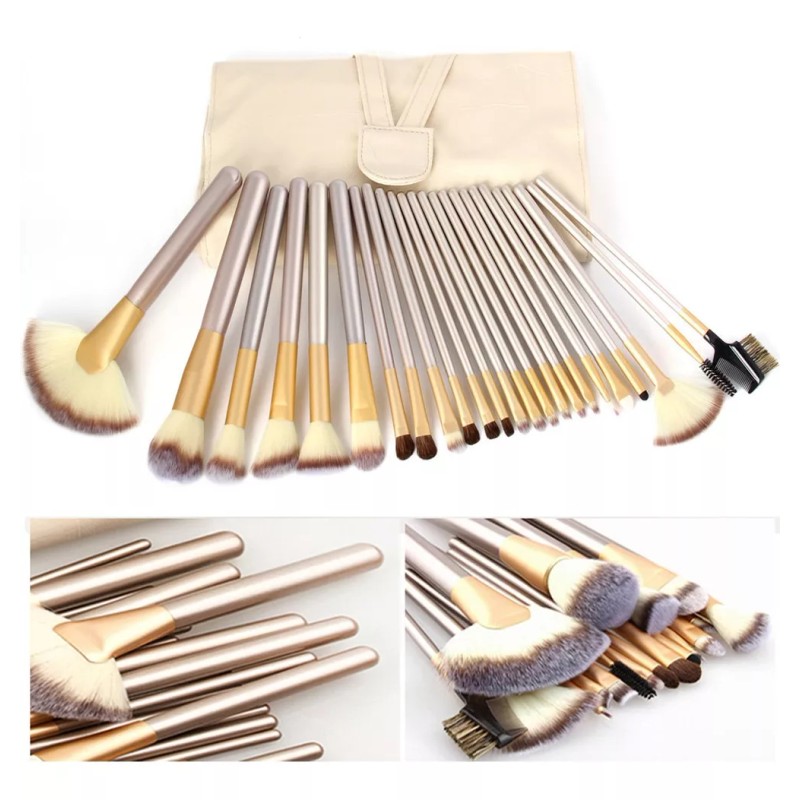 All Might Set 24 Brochas De Maquillaje Profesionales Alta Calidad