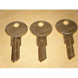 JET U.S.A. Bauer T-Handle Truck Topper Keys 3 Cut to Your Lock/Key Number K173