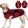 Kuoser Dog Jacket, Dog Coats for Large Dogs Winter Waterproof,