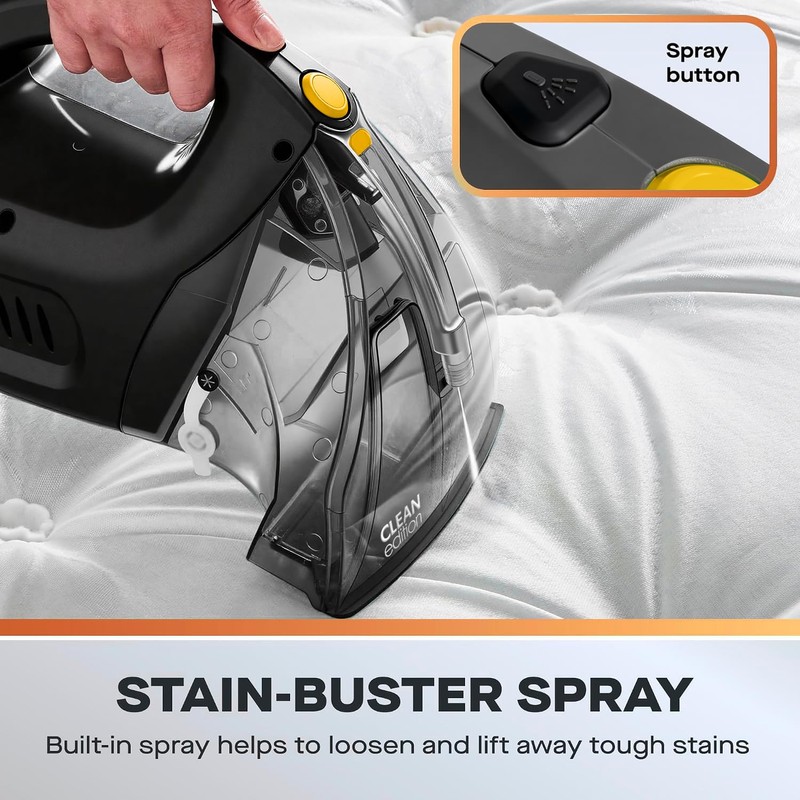 Cleanedition Portable Carpet Cleaner, Handheld Upholstery Spot Cleaner