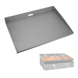 SafBbcue 22 inch Griddle Replacement Flat Top for Blackstone 22 inch Tabletop Griddle with Rear Grease System for Blackstone 22" Grill 1813 1666 1891 1833 1840 1842 2166 1895 Grill Replacement Top