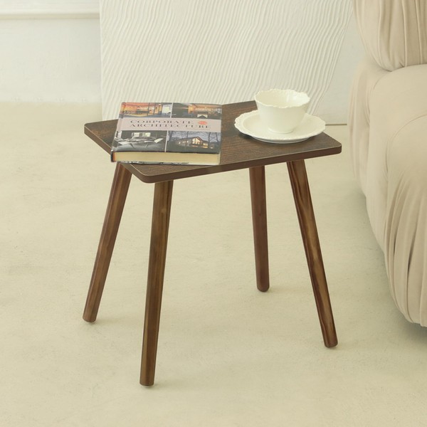 AWASEN Side Table, Small Wood End Table Living Room, Modern