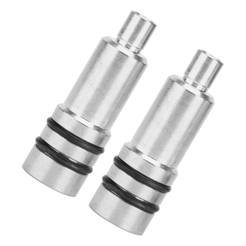 2pcs Fuel Injector Sleeves with Seals Replacement for Astra H/Corsa