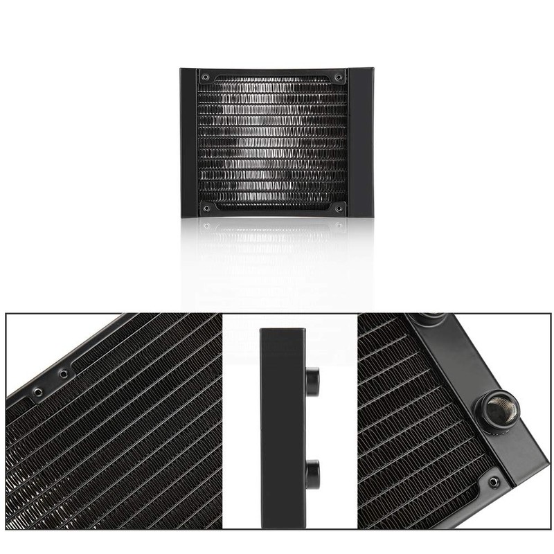 Water Cooling Radiator, Aluminum 12 Pipe Heat Exchanger Radiator with
