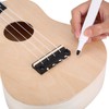 21 Inch DIY Ukulele Kit 4 String Ukulele Basswood Material
