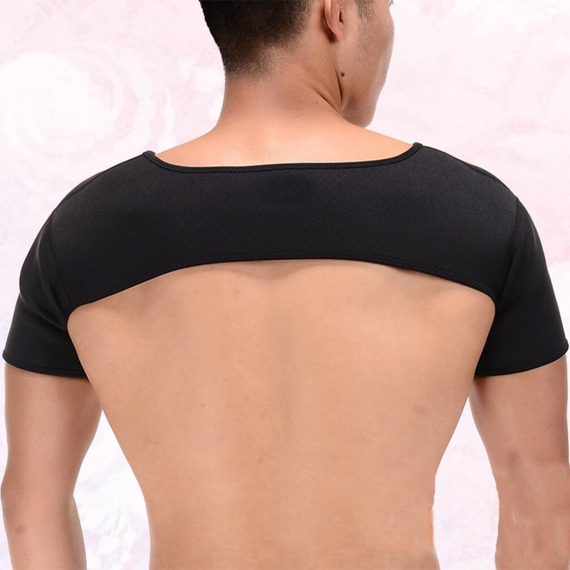 DIYEAH Sports Shoulder Pads Double Shoulder Protection Brace Support for