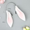 Plush Bunny Ears Hairband for Cosplay & Parties – Soft