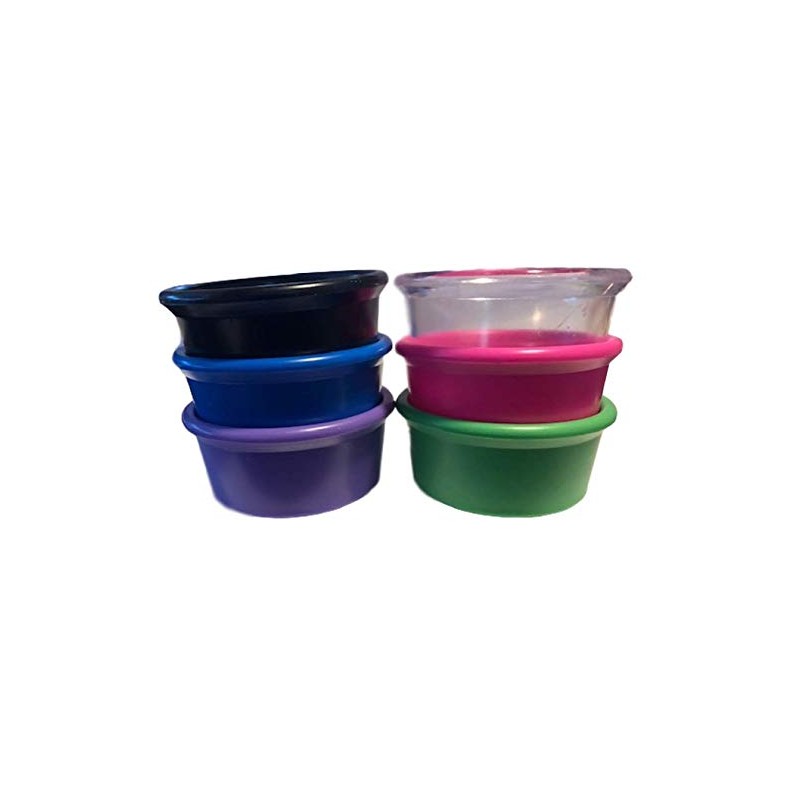 All Things Bunnies Easy Twist On Feed/Water Bowls - 2