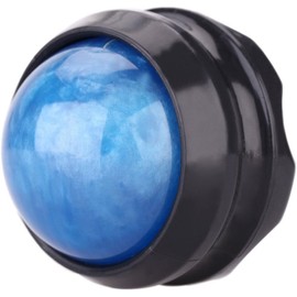 ZONGS Manual Massage Ball Pain Relief Back Roller Massager Self Massage Therapy and Relax Full Body Tools for Sore Muscle Joint Pain Essential Oils or Lotion Relax (Blue)