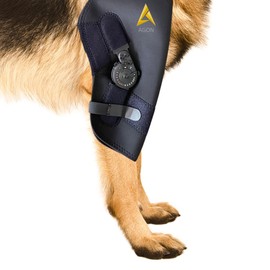AGON Dog Elbow Brace for Elbow Support – Adjustable Hinge Stabilizer Dog Elbow Protector – Neoprene Elbow Support Brace with Hook and Loop Closure – Ideal for Dysplasia, Dislocation, Osteoarthritis