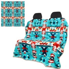 Lonfliness Car Seat Cover Towel Non Slip Back Seat Car Seat Towel Athletic Running Towel Washable Seat Cover for Gym Workout Sweat Outdoor Sport Beach Hiking Yoga (Navajo Tribal)