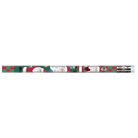 J.R. Moon Pencil Co. Christmas Assortment Pencils, Dozen