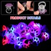 TUWUNA Paw Print LED Light Up Rings 24 Pcs Paw