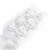 Litabel Rose Shower Curtain Hooks 12PCS,Rose Home Decorative Shower Curtain