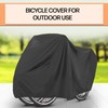 Bicycle cover for 2 bicycles, excellent protection against rain, sun