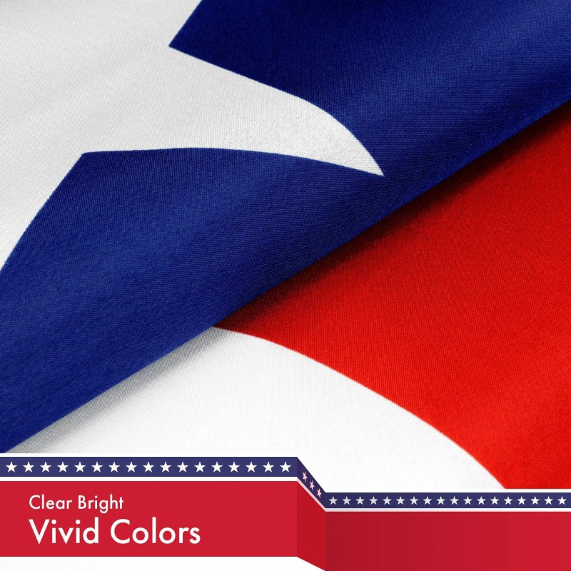UD_Puerto Rico PR Flag 3x5 Ft 5-Pack 150D Printed Polyester