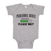 The Shirt Den Pickleball Skills Loading Please Wait Baby Bodysuit