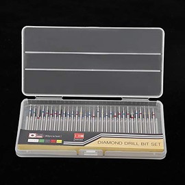 30Pcs/Set Taladro del clavo bits - Set broca para uñas puntas de lijado - Manicura y pedicura accesorios eléctricos profesional de reparadores de uñas