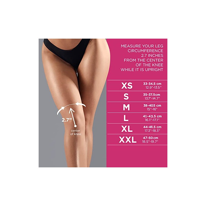 Queen Wear – Black Fire Grip – Pole Dance Knee