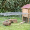 TRIXIE Rabbit Cage - 34 cu. ft., Outdoor Pen Extends