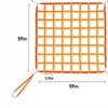 1100lbs Load Capacity Climbing Cargo Net, 4.92' x 4.92' Cargo