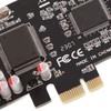 PCIe Sound Card,6 Channels Stereo Desktop Audio Signal Conversion Hardware,CMI8738