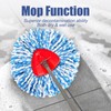 Sgizoku Mop Replacment Head Compatible with Viledar RinseClean Mop Refills