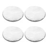 sourcing map 5" Wool Polishing Pad Hook and Loop Buffing