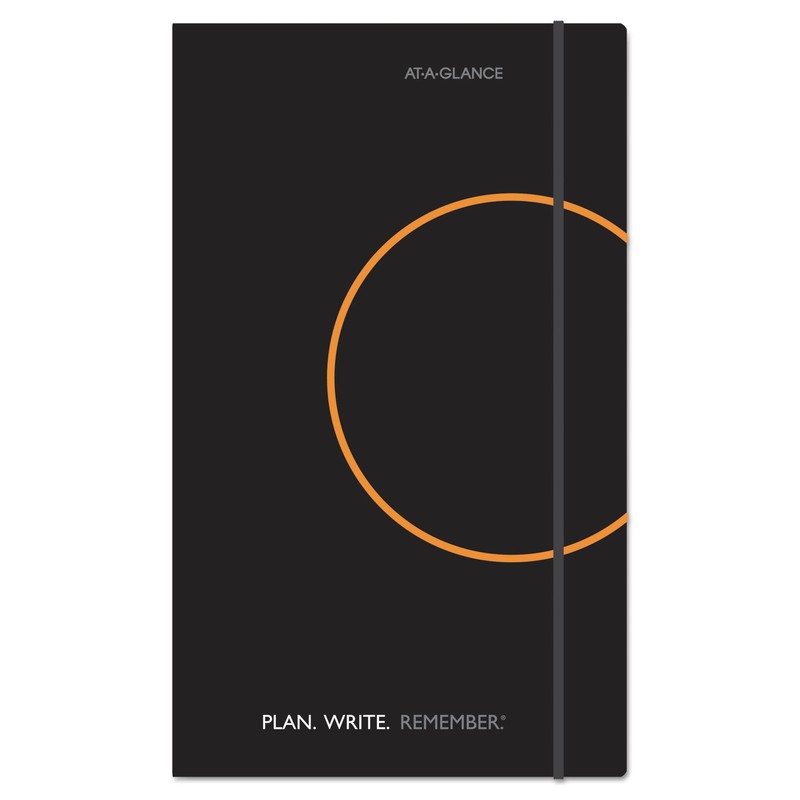 AT-A-GLANCE Plan.Write.Remember. Perfect Bound Planning Notebook, Lined with Monthly Calendars,
