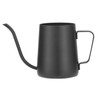 FAROL Coffee Pot, Drip Pot, Stainless Steel, Black, Fine Mouth