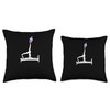 Funny Reformer Pilates with bubble tea Throw Pillow