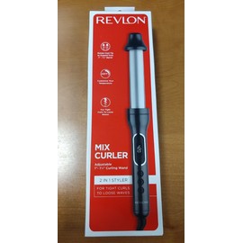Revlon 2-in-1 Adjustable Mix Curling Wand /Iron 1” - 1/12” Curls/Waves 1835 R6P2