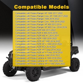 Jovbex Starter Motor Compatible with Polaris Ranger 900 1000 XP Crew XP 900 Polaris RZR XP 4 900 1000 2013-2022 Replacement for 4014037 4014548