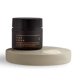 Crema Facial de Calndula 100 natural para cuidado de la piel de For All Folks. 50ml Para hidratar, proteger y mantener joven la piel.                 