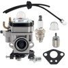 PR48BT PR46BT Carburetor Compatible with Poulan Pro PR2322 BP400 BP402