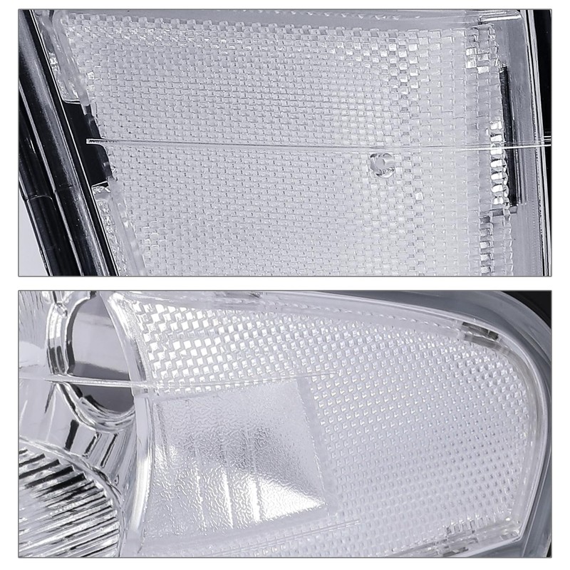 M-AUTO Headlights Assembly Compatible with 2004-2012 Chevy Colorado GMC Canyon,