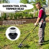 LUMOOM Pack of 2 C6-2 Mowing Head for Stihl FS38