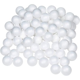 75-Pack Bulk Foam Balls for Crafts for DIY Arts and Supplies, 2 Inch, Small