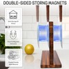 Home Kitchen Magnetic Knife Block，Double Sided Magnetic Knife Holder Rack