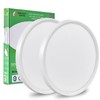 2PK 15.8 Inch LED Flush Mount Ceiling Light, 32W, 3480LM,