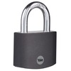 Yale - YE3B/50/126/1/BK Standard Security 50mm Aluminium Padlock - Black