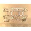 Papi Noah Exhaust Header Manifold Gaskets Set + Bolts Kit