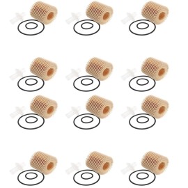 Auto-Parts 12X Oil Filter For Toyota Corolla Prius Prius V C-HR Scion xD 1.8L 04152-YZZA6
