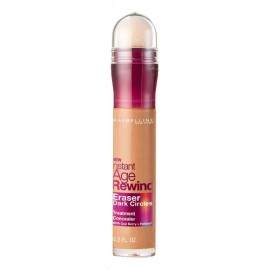 Maybelline Instant Age Rewind Corrector facial 3 en 1, Tono Caramel, 6ml - Maquillaje que borra ojeras y líneas finas, cubre imperfecciones, corrige, contornea e ilumina, cobertura media, 12H de uso