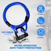 DocksLocks Security Cable Lock Set (5' to 25') Looped Ends,